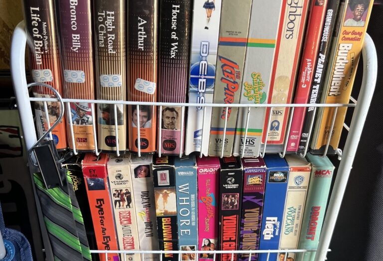 Where to Hunt for VHS Tapes In Hollywood, California VHS tapes