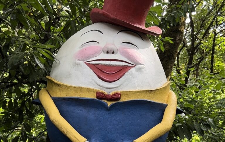 Enchanted Forest is Open for Summer in Turner, Oregon Humpty Dumpty at Enchanted Forest